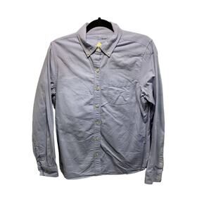 L.L. Bean Women's Fitted Collared Dress Shirt Size Medium